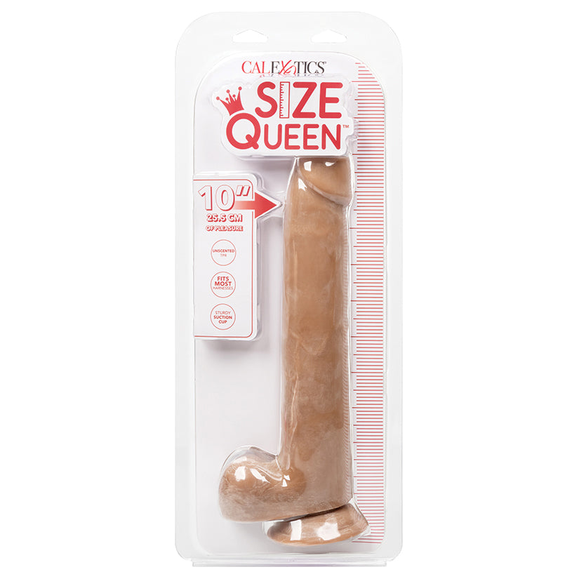 Size Queen-Brown 10"