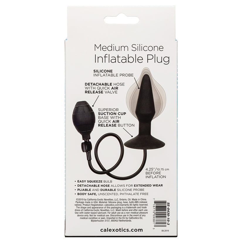 Medium Silicone Inflatable Plug