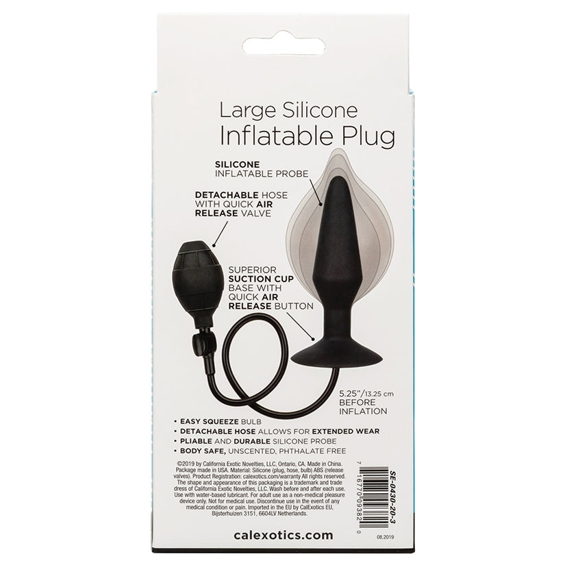 Large Silicone Inflatable Plug