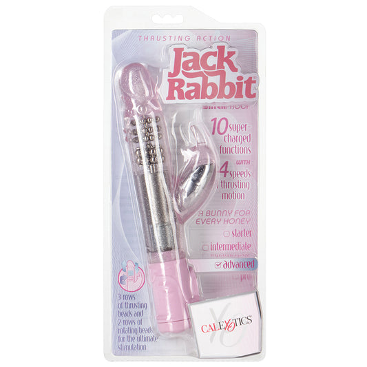 Jack Rabbit Thrusting Action-Pink 4.75"