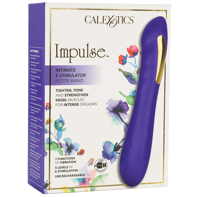 Impulse Intimate E-Stimulator Petite Wand-Purple 7.25"