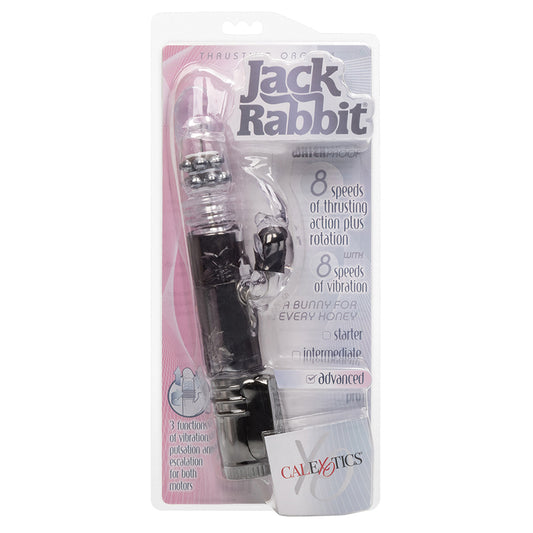 Thrusting Orgasm Jack Rabbit-Black 5.25"