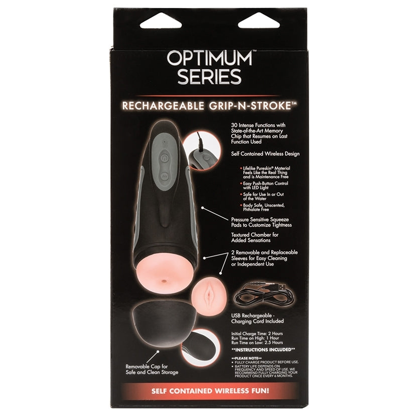 Optimum Power Rechargeable Grip-N-Stroke