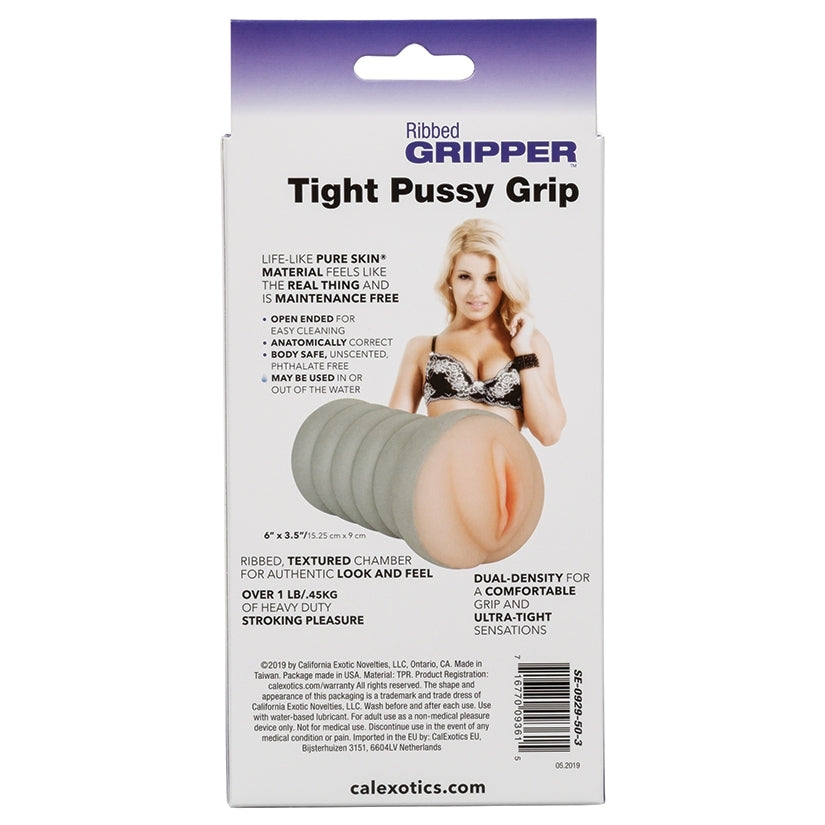 Ribbed Gripper Tight Pussy