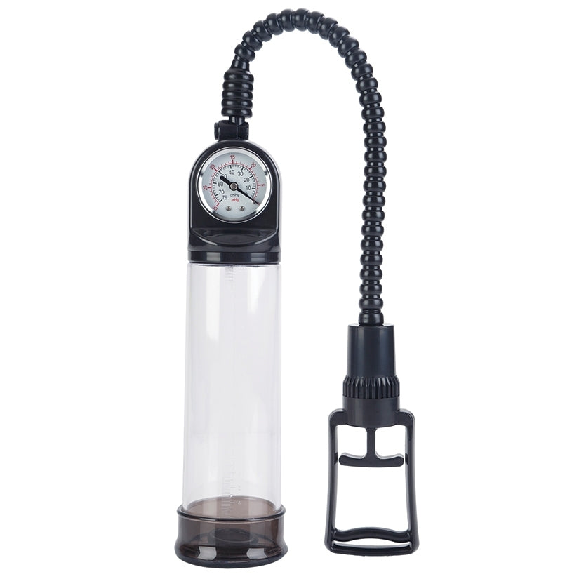 Optimum Series Master Gauge Penis Pump-Clear