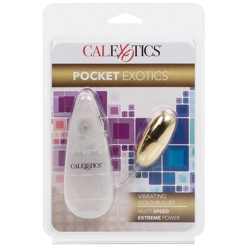 Pocket Exotics Passion Bullet-Gold