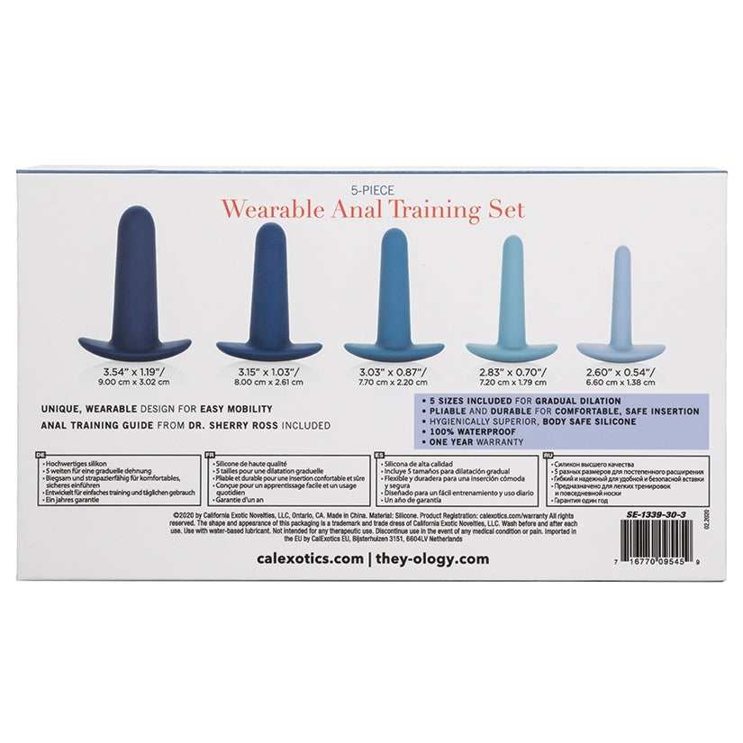 They-Ology 5-Piece Wearable Anal Training Set