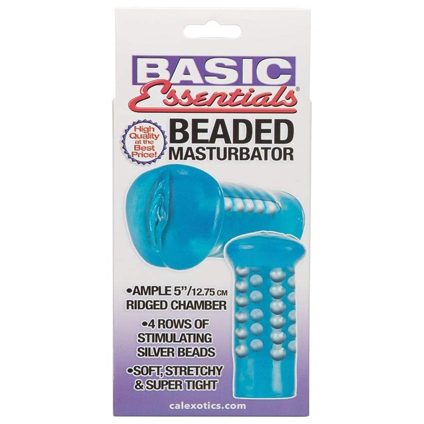 Basic Essentials Beaded Masturbator