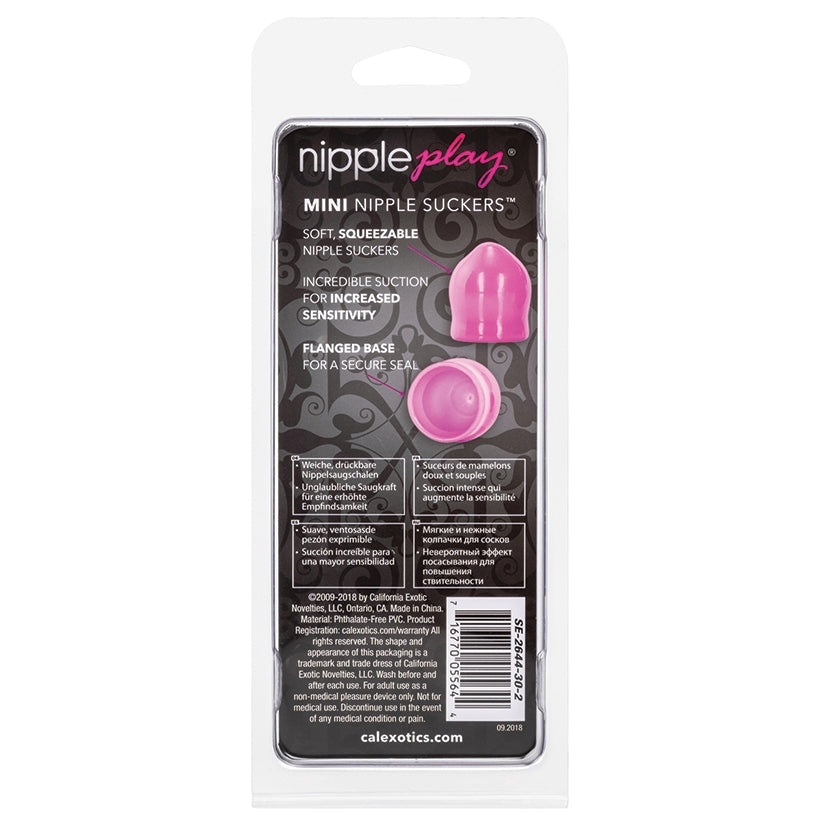 Nipple Play Mini Nipple Suckers-Pink