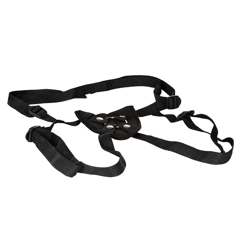 Lover's Super Strap Universal Harness-Black