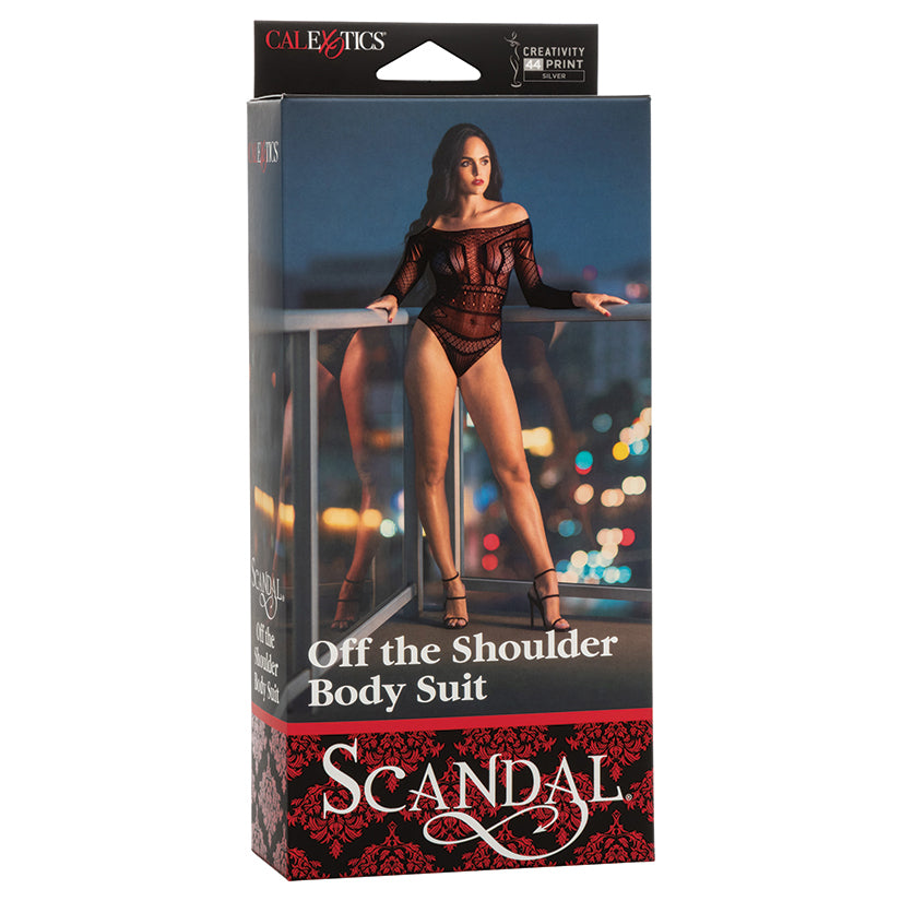 Scandal Off The Shoulder Body Suit