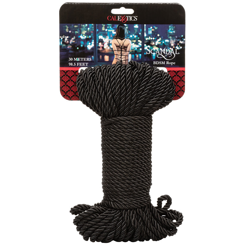 Scandal BDSM Rope Black