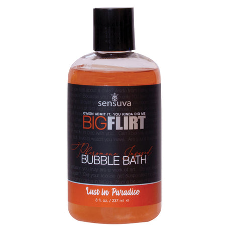 Sensuva Big Flirt Pheromone Bubble Bath 8oz