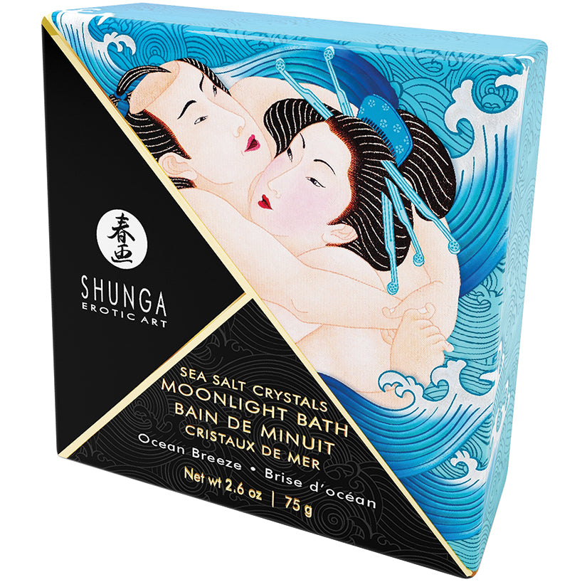 Shunga Moonlight Bath Sea Salt Crystals 2.6oz