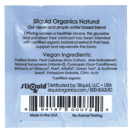 Sliquid Organics-Natural Foil .17oz