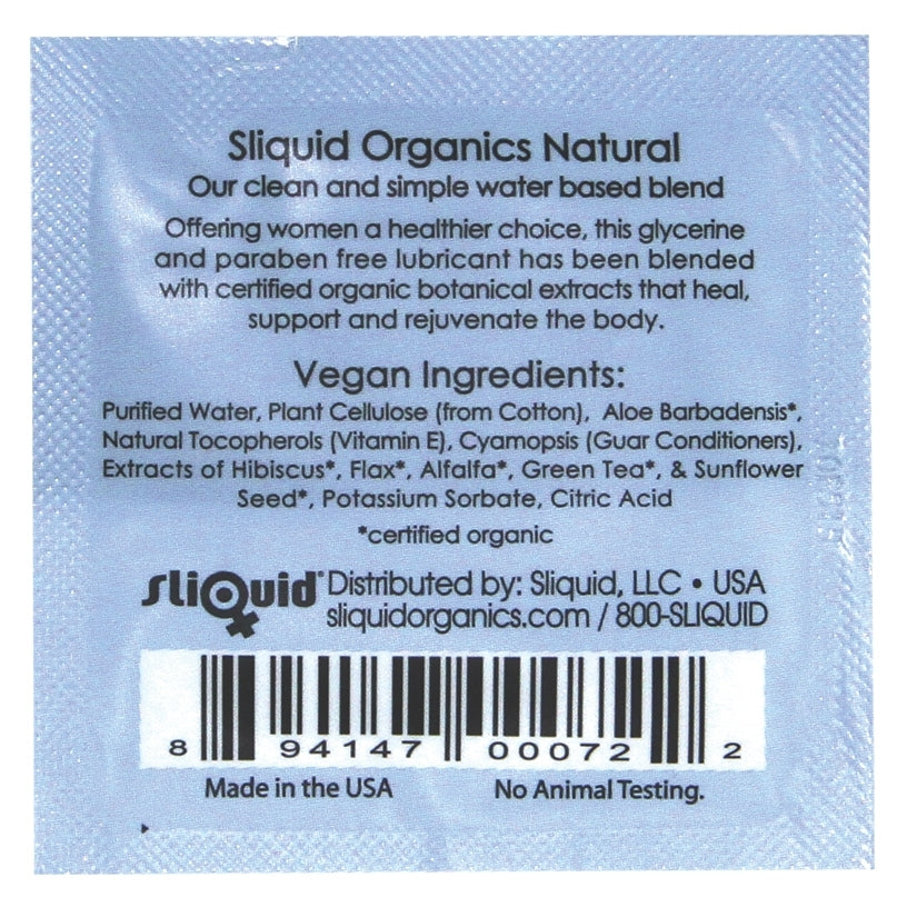 Sliquid Organics-Natural Foil .17oz