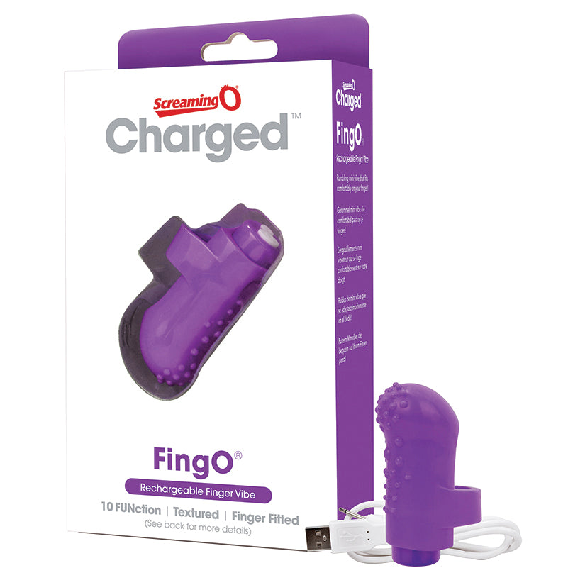 Charged FingO Rechargeable Finger Vibe