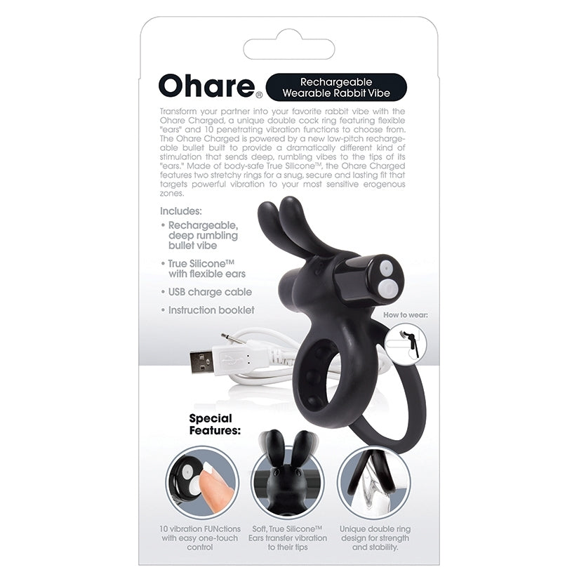 Charged Ohare Rechargeable Wearable Rabbit