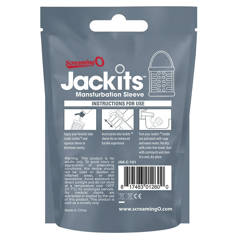 Jackits MANsturbation Sleeve Clear