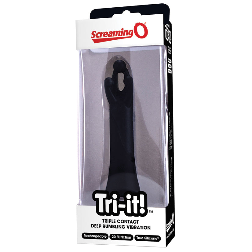 Tri-It Triple Contact Vibe-Black