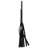 S&M Black Leather Flogger