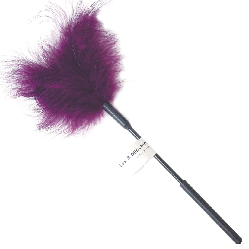 S&M Feather Tickler- Purple