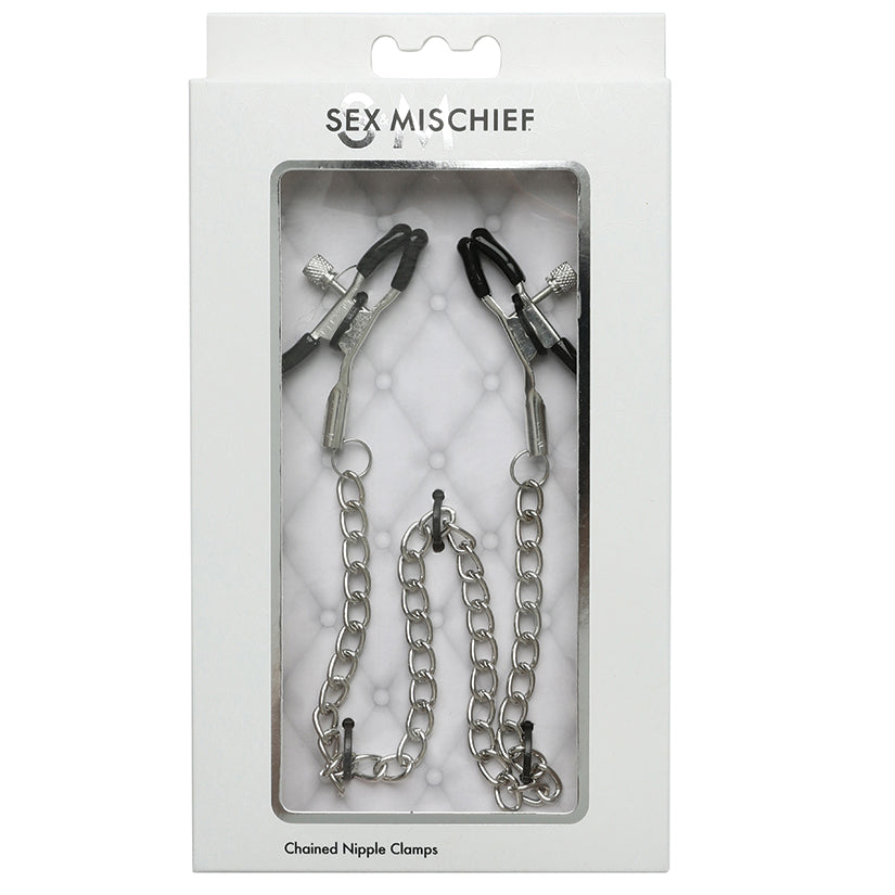 S&M Chained Nipple Clamps