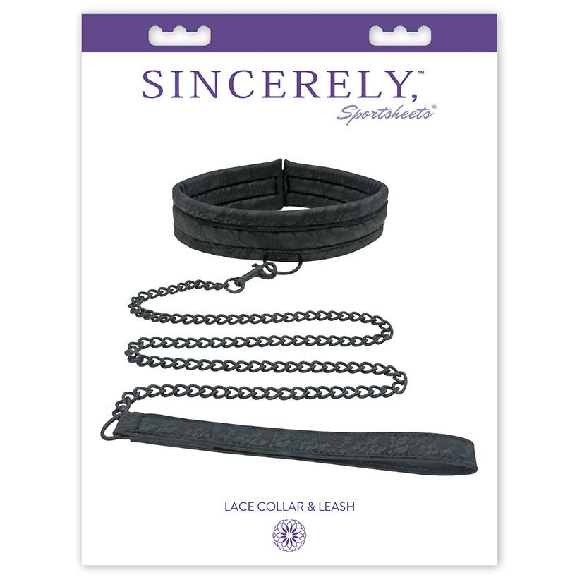 Sincerely Lace Collar & Leash