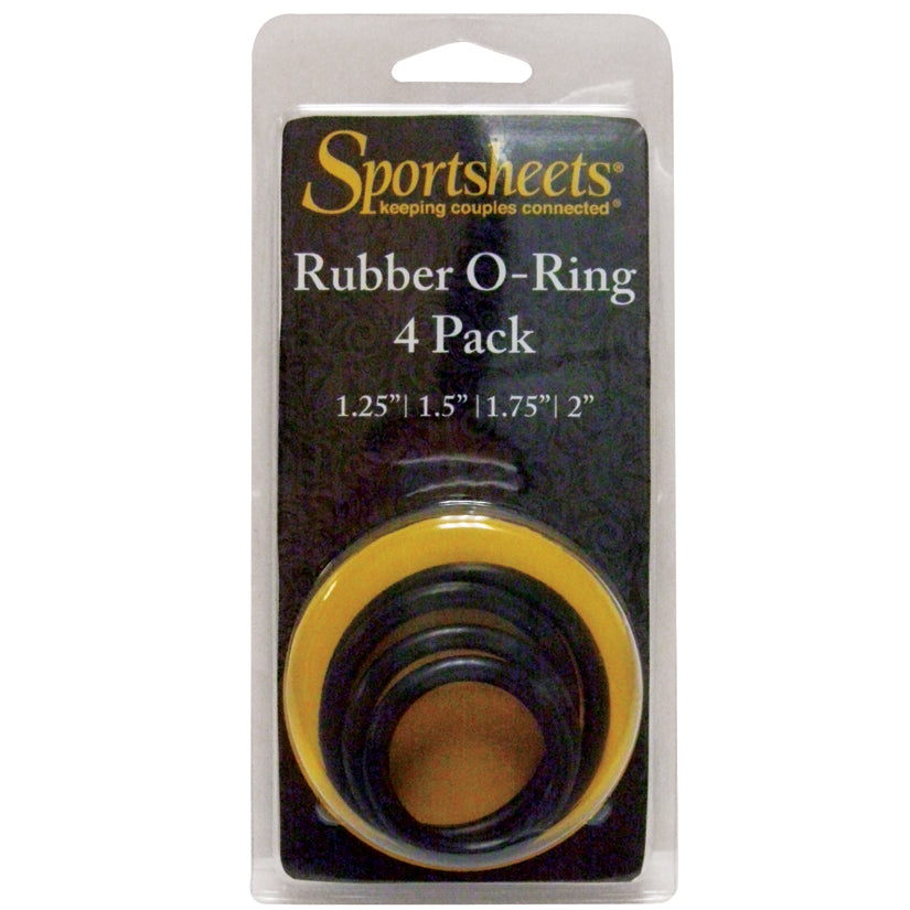 Rubber O-Rings-Set Of 4