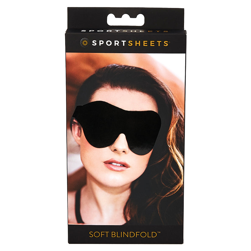 Sportsheets Soft Blindfold-Black
