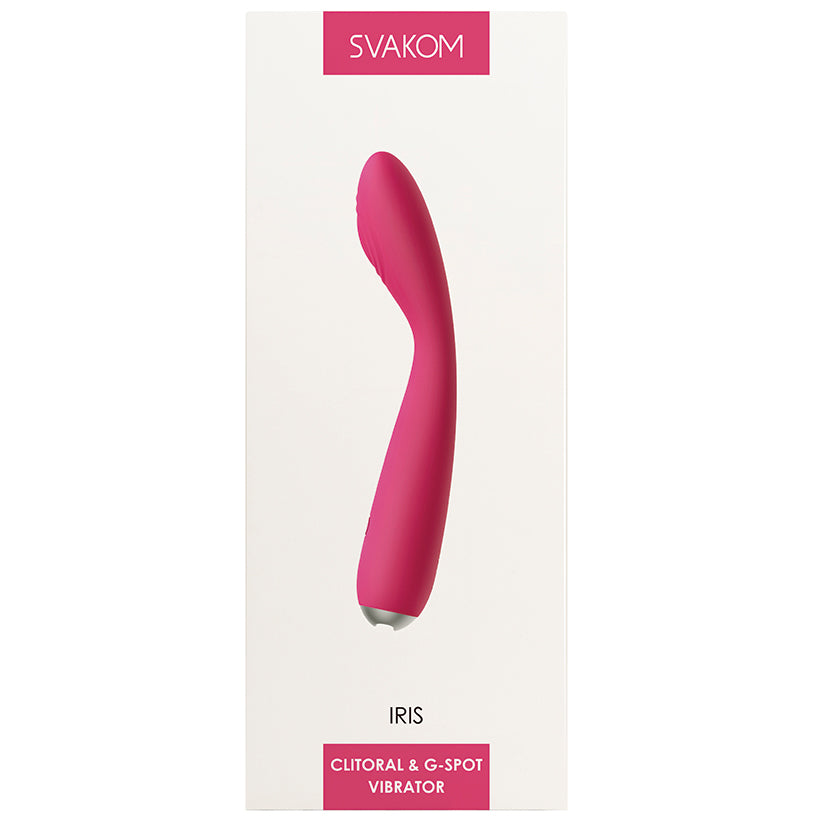 Iris Clit & G-Spot Vive-Plum Red