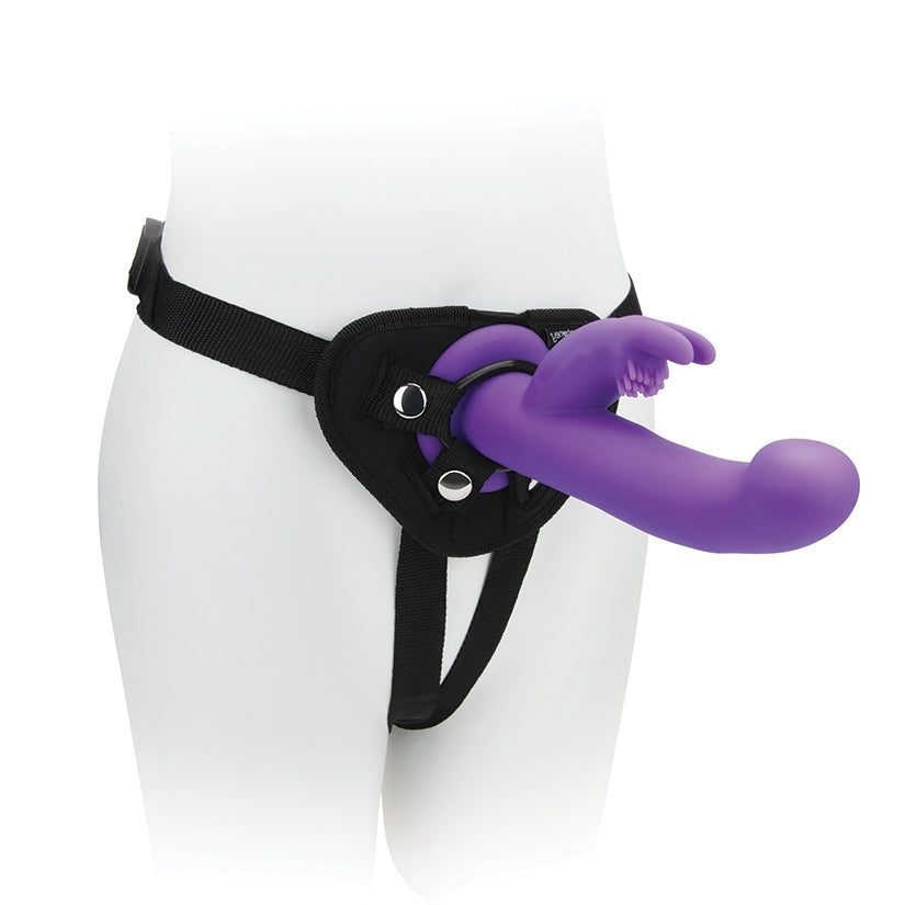 The Rabbit G-Spot Rotating Rabbit Peg-Purple