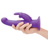 The Rabbit G-Spot Rotating Rabbit Peg-Purple