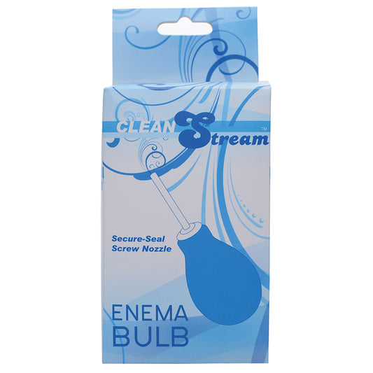 Clean Stream Enema Bulb-Blue
