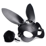 Tailz Bunny Mask With Plug