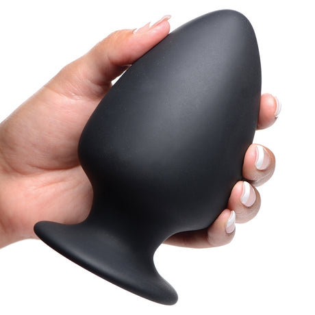 Squeeze-It Squeezable Anal Plug-Black