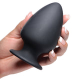 Squeeze-It Squeezable Anal Plug-Black