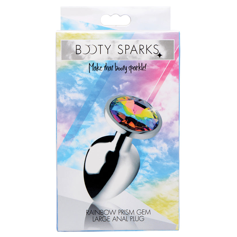 Booty Sparks Rainbow Prism Gem Anal Plug