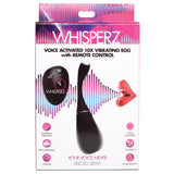 Whisperz Voice Activated 10X Vibrating Egg With Remote Control