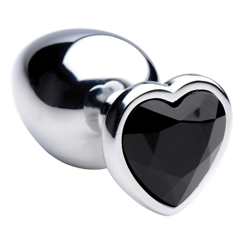 Booty Sparks Black Heart Gem Anal Plug