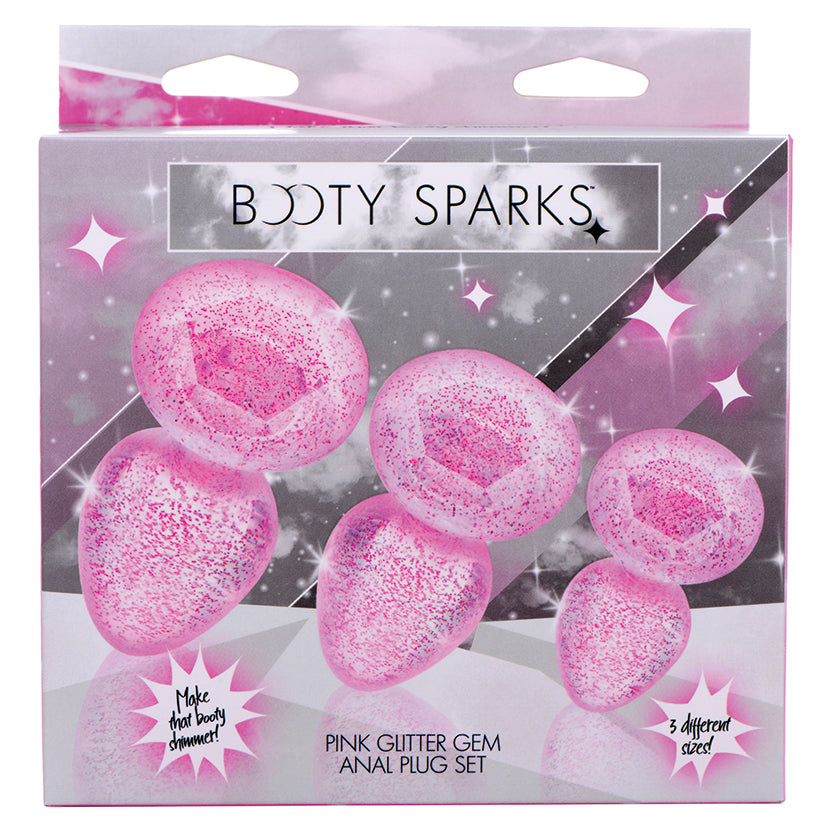 Booty Sparks Glitter Gem Anal Plug Set