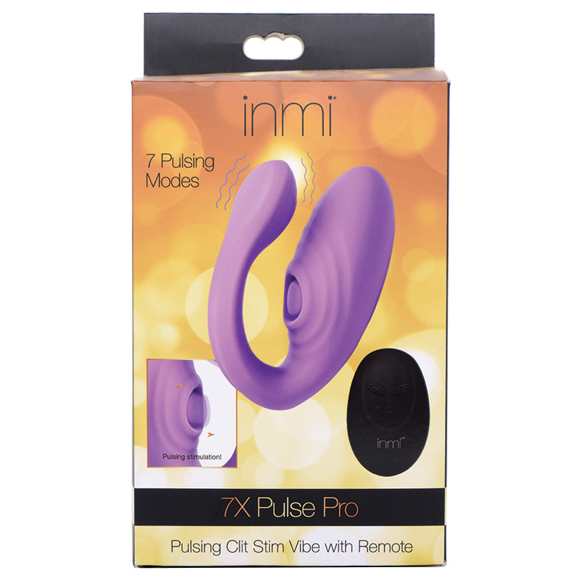 Inmi 7x Pulse Pro Pulsing Clit Stim Vibe With Remote