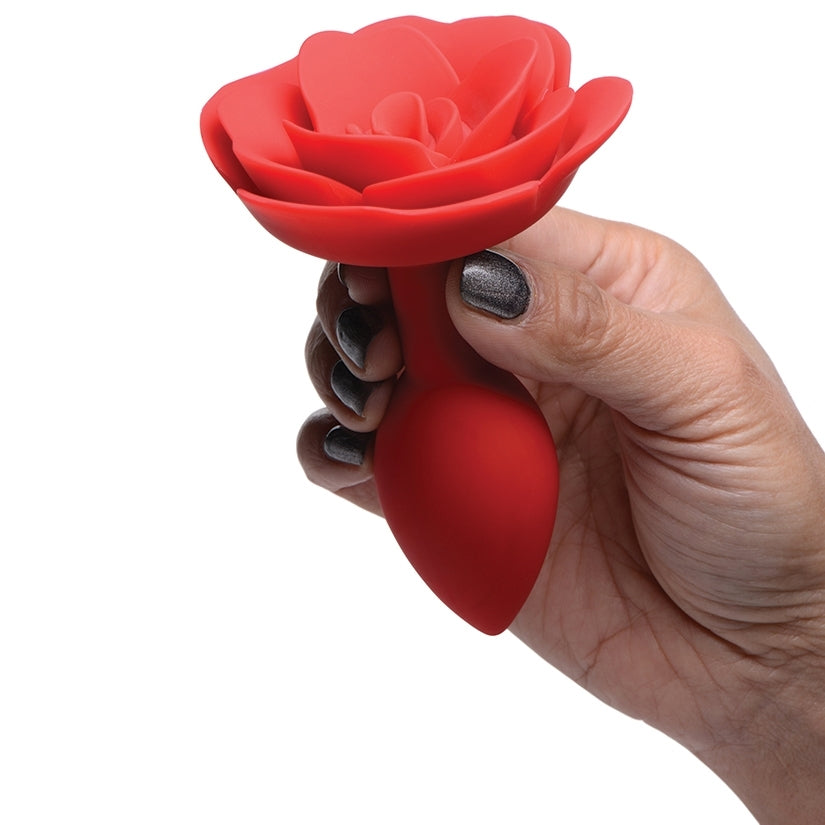 Master Series Booty Bloom Silicone Rose Anal Plug