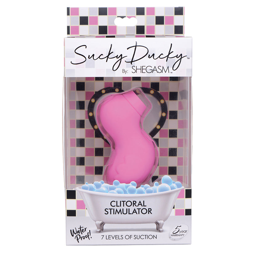 Shegasm Sucky Ducky 7x Clitoral Stimulator