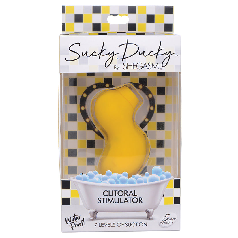 Shegasm Sucky Ducky 7x Clitoral Stimulator