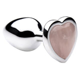 Booty Sparks Gemstones Rose Quartz Heart Small