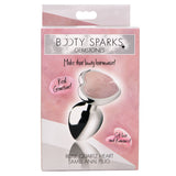 Booty Sparks Gemstones Rose Quartz Heart Small