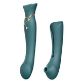 Queen Set G-Spot Pulse Wave-Jewel Green