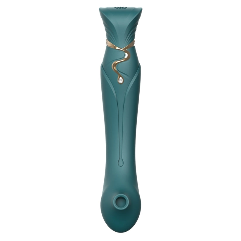 Queen Set G-Spot Pulse Wave-Jewel Green